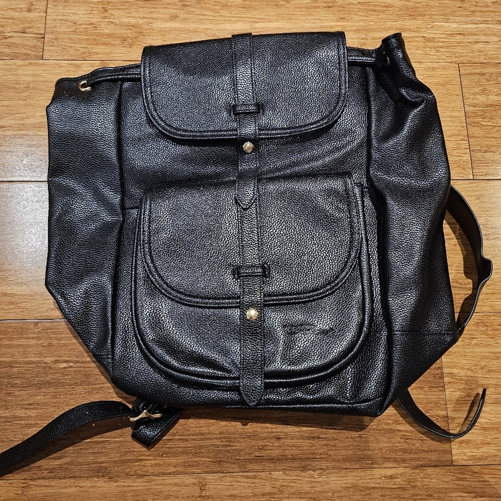 Bella Russo Faux Leather Bagpack